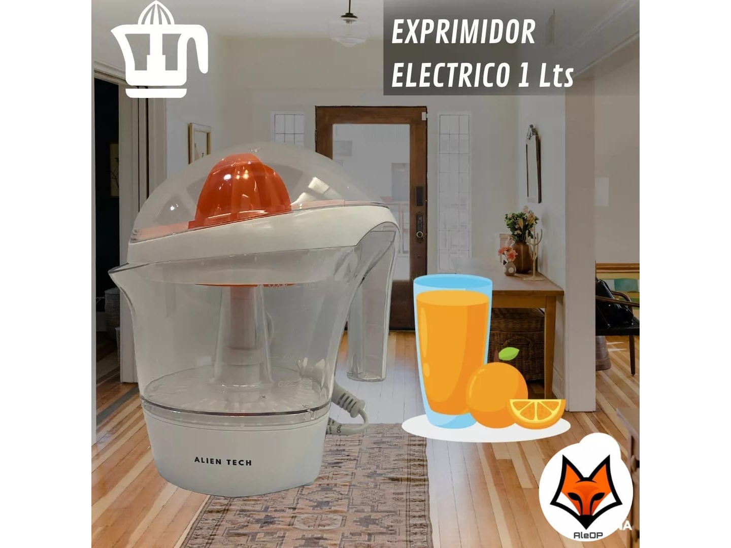 EXPRIMIDOR ELECTRICO 1LT