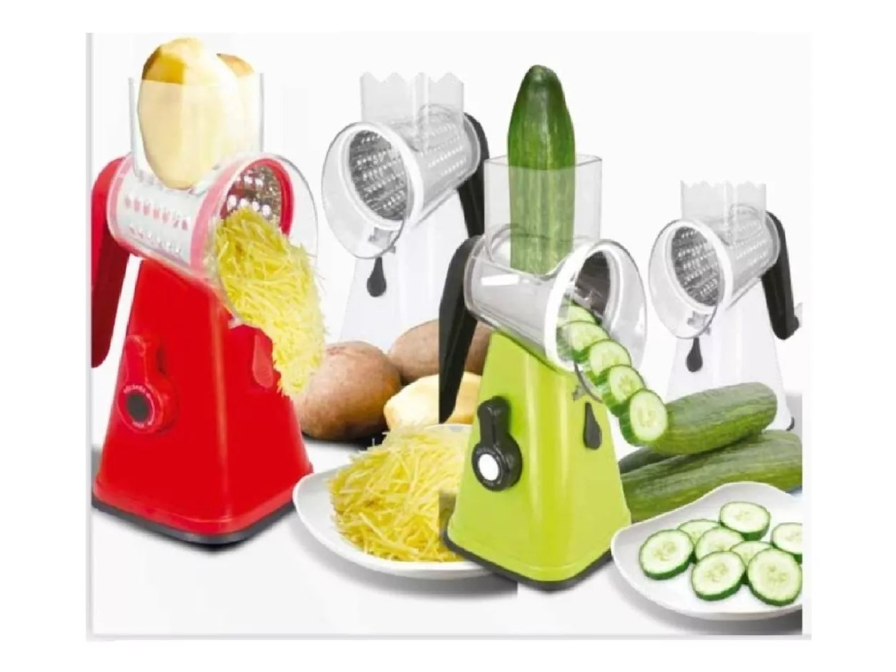 Rallador Rebanador De Verduras Y Frutas Salad Maker Dinax