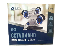 Kit x4 cámaras WIFI HD Graba imágenes
