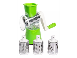 Rallador Manual Cortador Verduras Con 3 Cuchillas