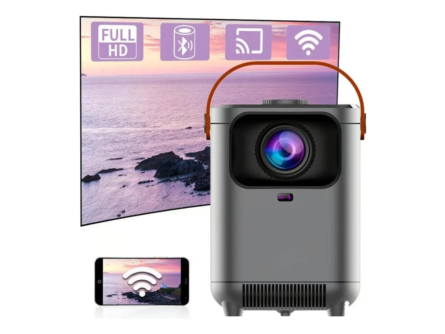 Proyector Led Wifi Bluetooth Hdmi