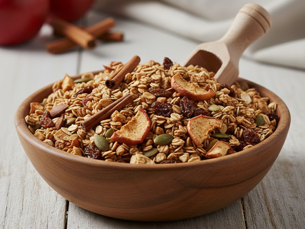 Granola Green Mills con Manzana y Canela