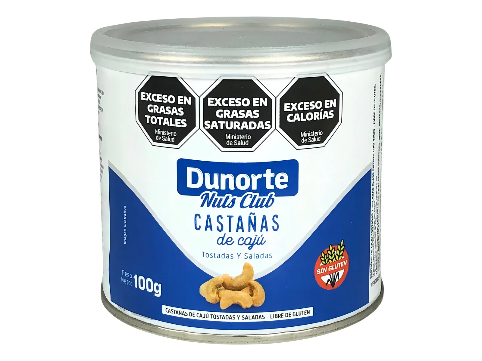 Castañas de Caju x 100 gr(tostadas y saladas)