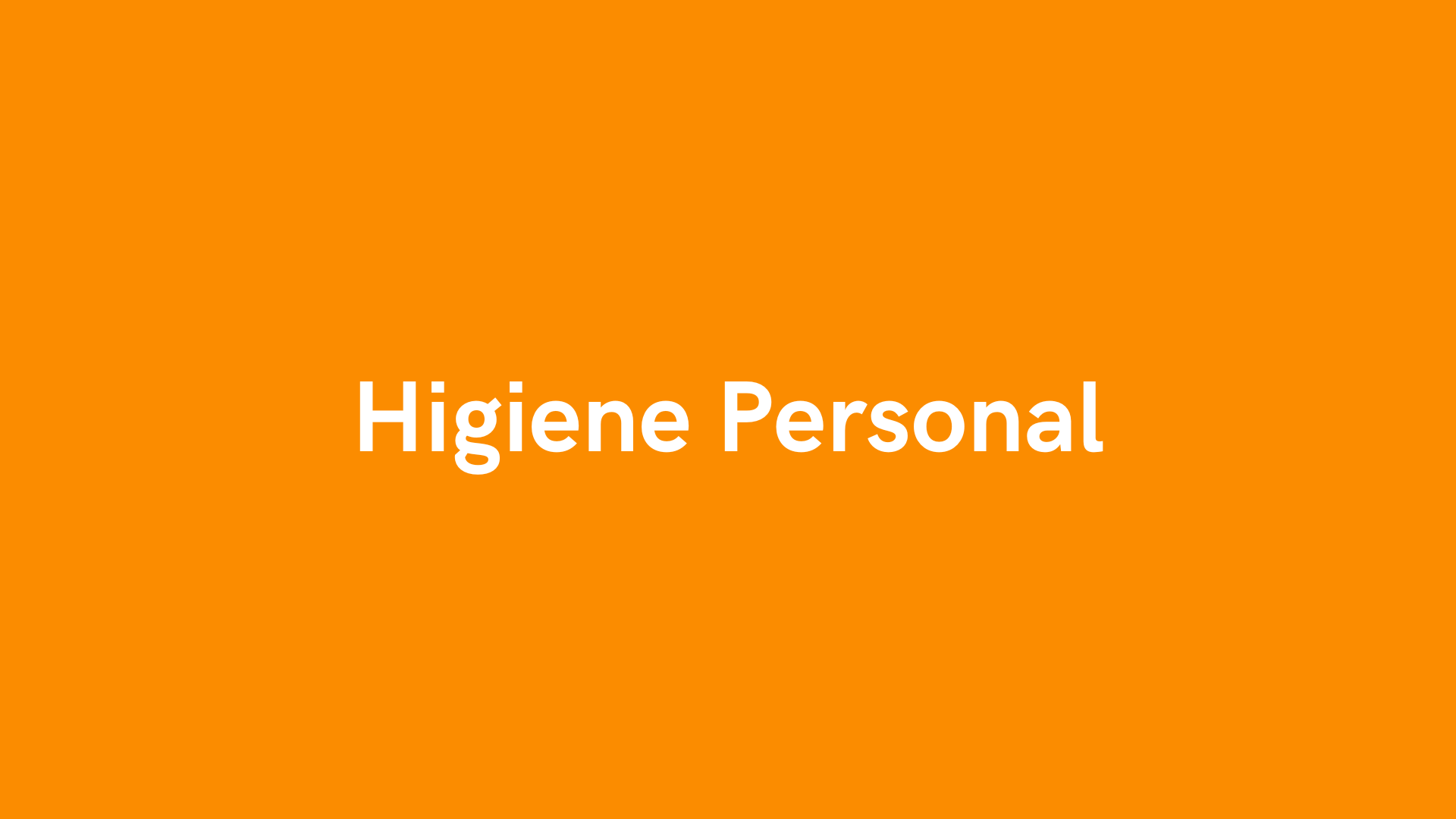 Higiene Personal