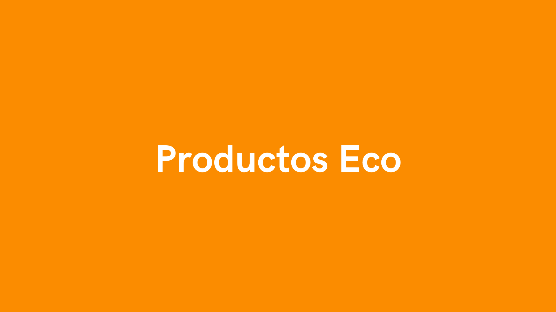 Productos Eco