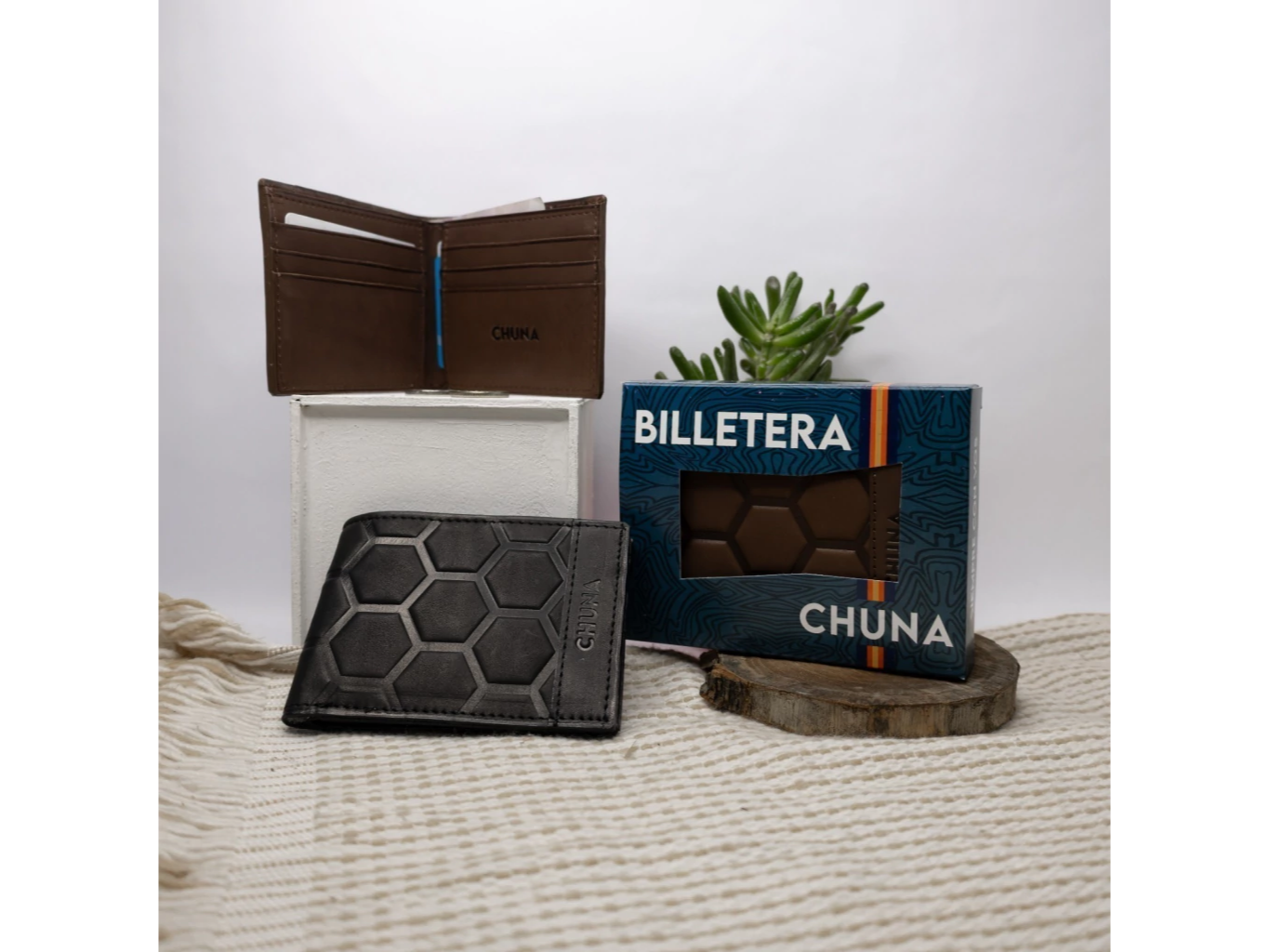 BILLETERA CLÁSICA MEN HEXÁGONO