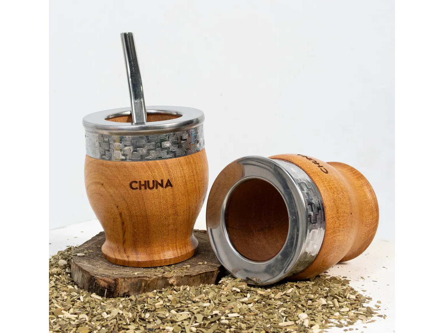MATE ATLAS IMPERIAL ALGARROBO y ACERO