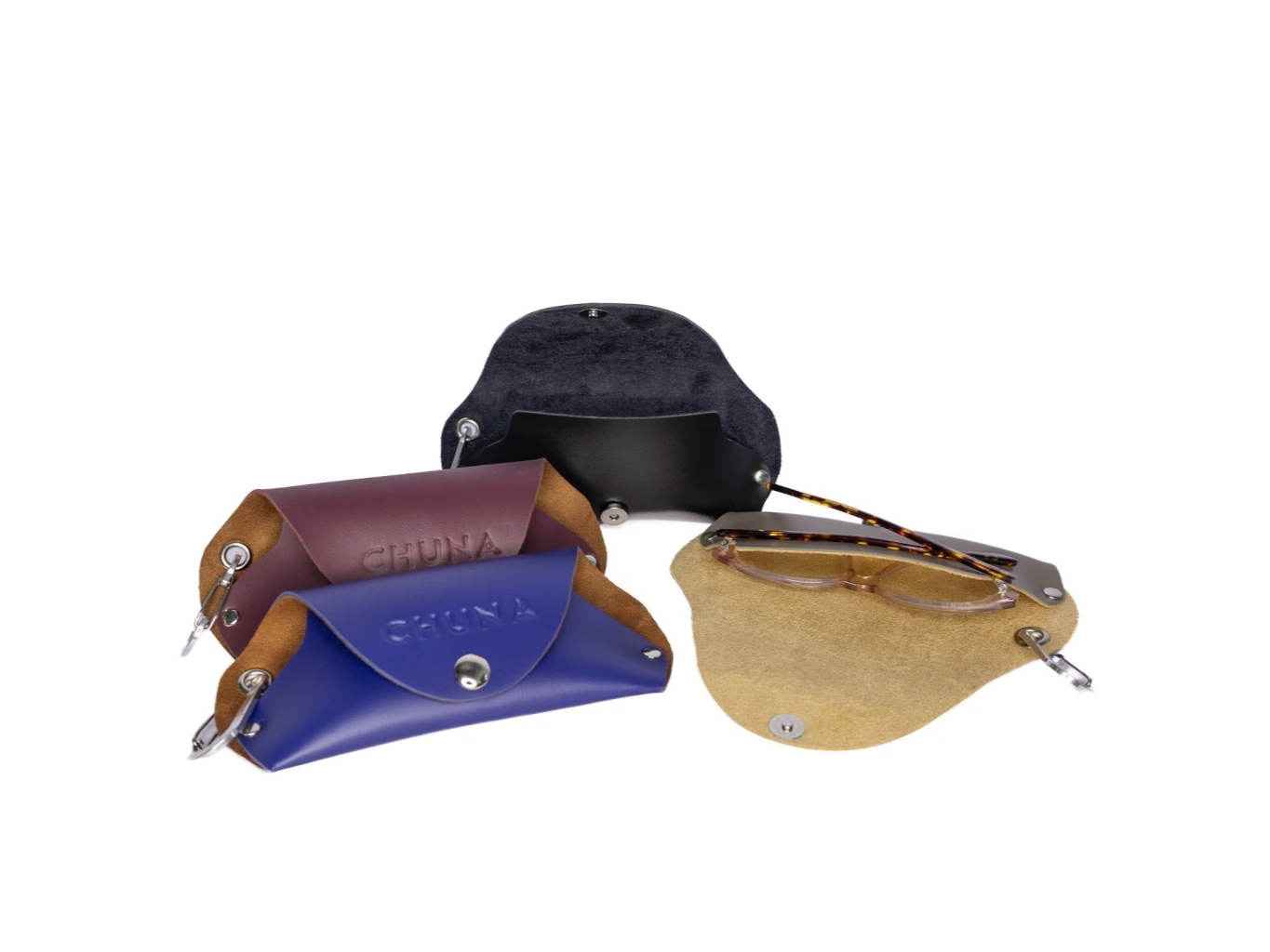 ESTUCHE PARA ANTEOJOS de CUERINA