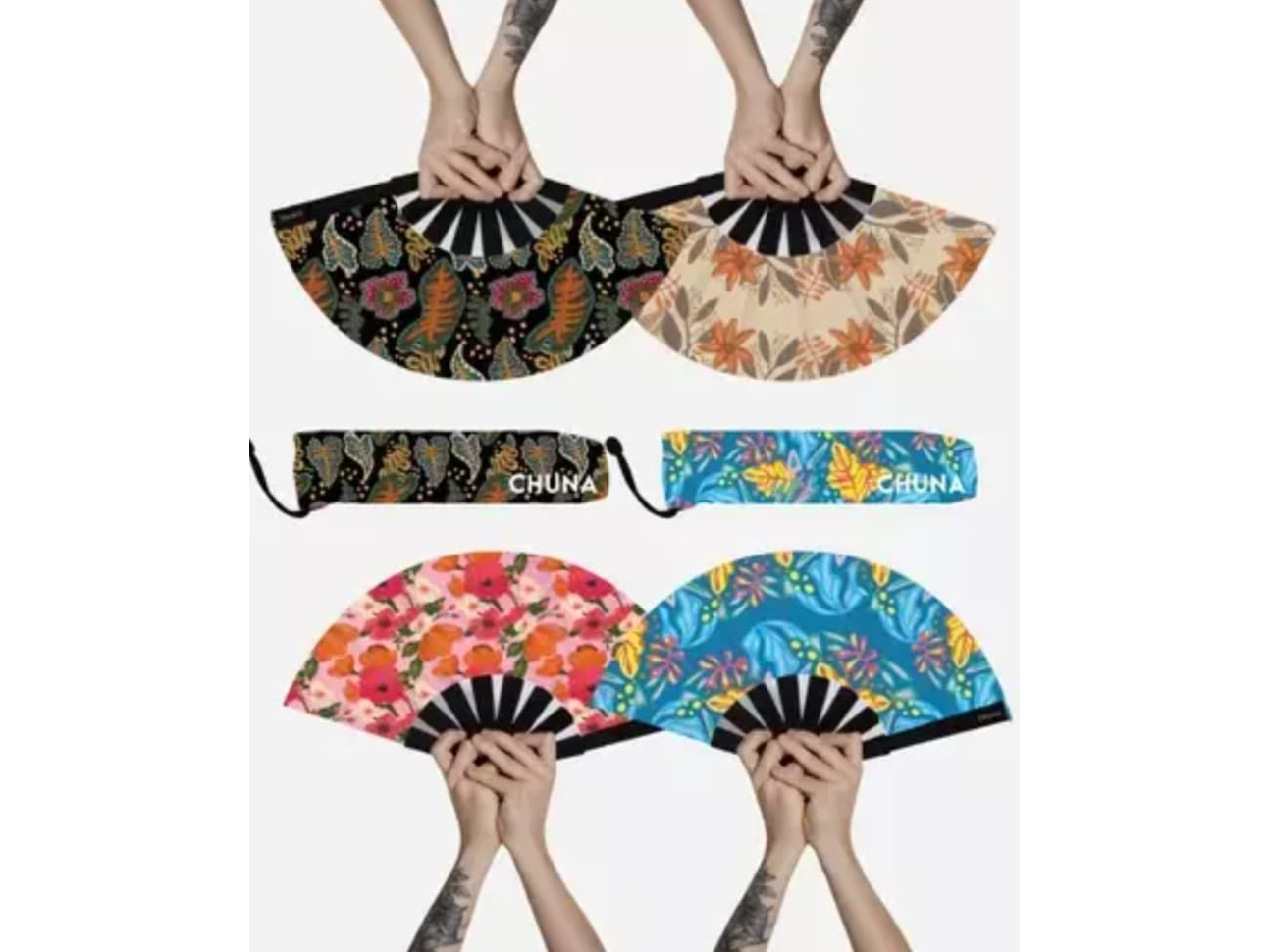 ABANICO CON FUNDA