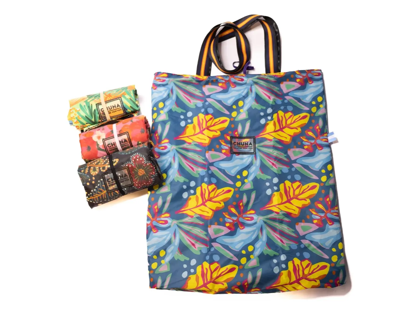 TOTE BAG REVERSIBLE y PLEGABLE