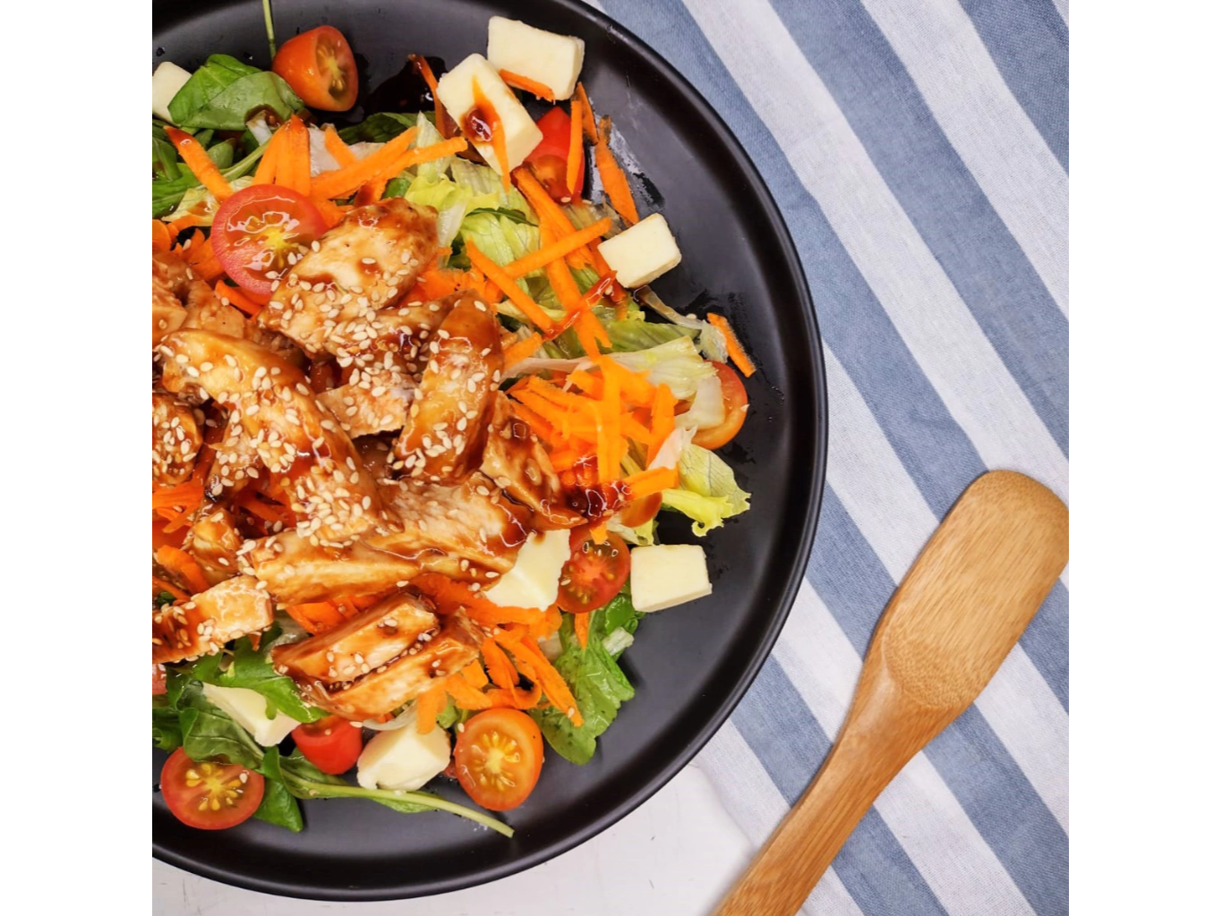 Ensalada Teriyaki