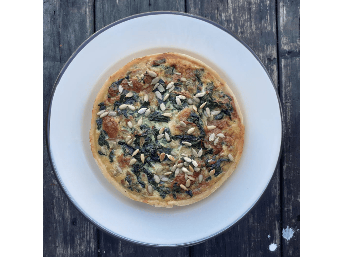 Tarta de Espinaca y atún