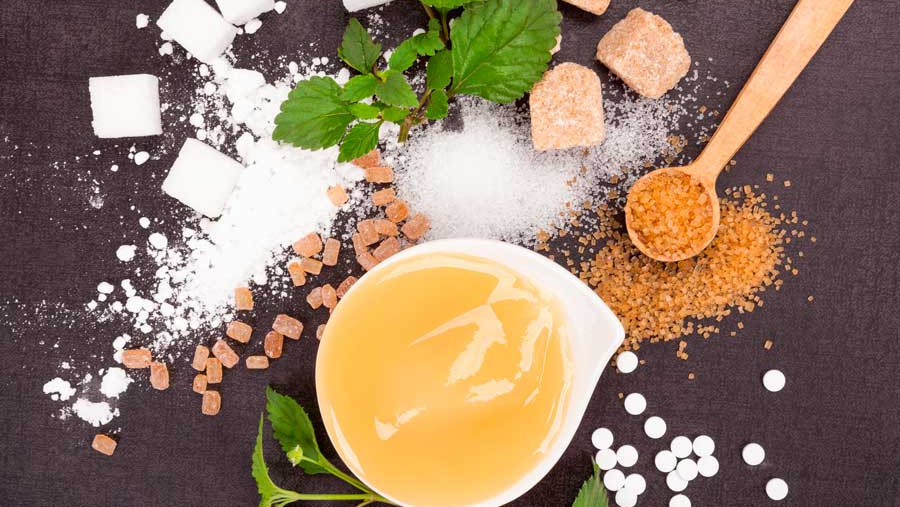 Azúcar, endulzantes y stevia