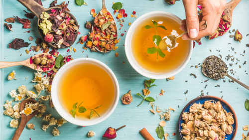 Hierbas, tisanas y té