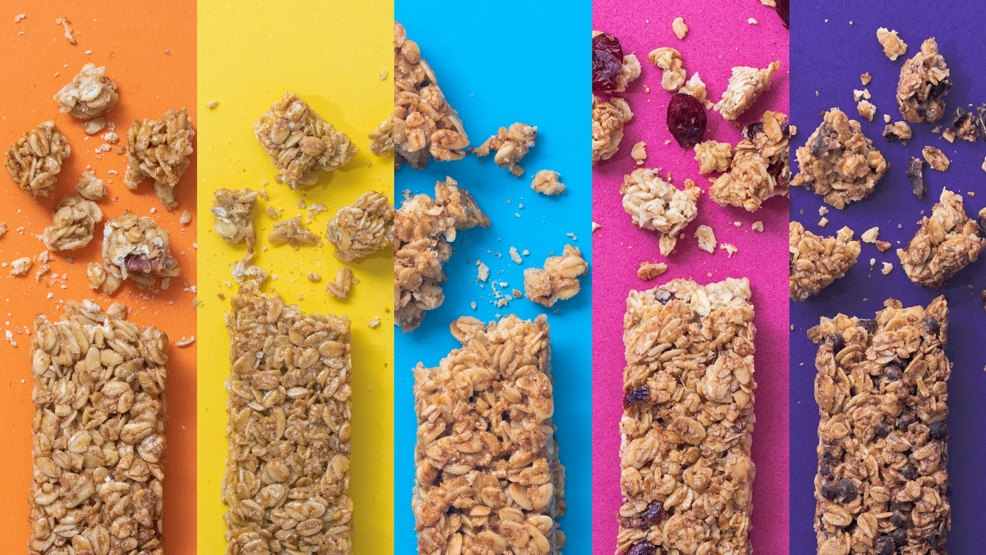 Barritas, alfajores, bocaditos y snack