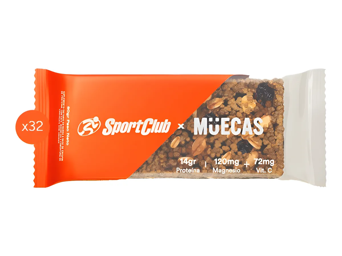 Barra Proteica Sportclub X Muecas de PACHAMÍA ALMACÉN SALUDABLE