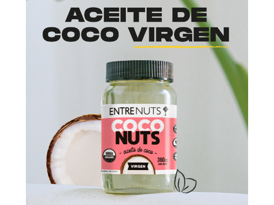Aceite  de coco virgen entenut