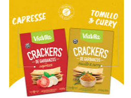 Galletitas de garbanzo via vita x 100 grs