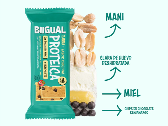 Biigual barra proteica