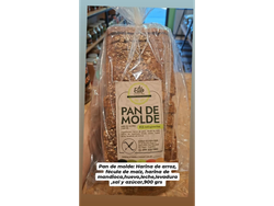 Pan negro de molde x 900 grs