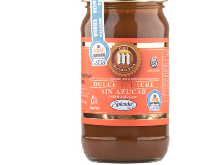 Dulce de leche con splendax 400 grs