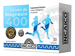 Citrato De Magnesio Incaico x 30 caps