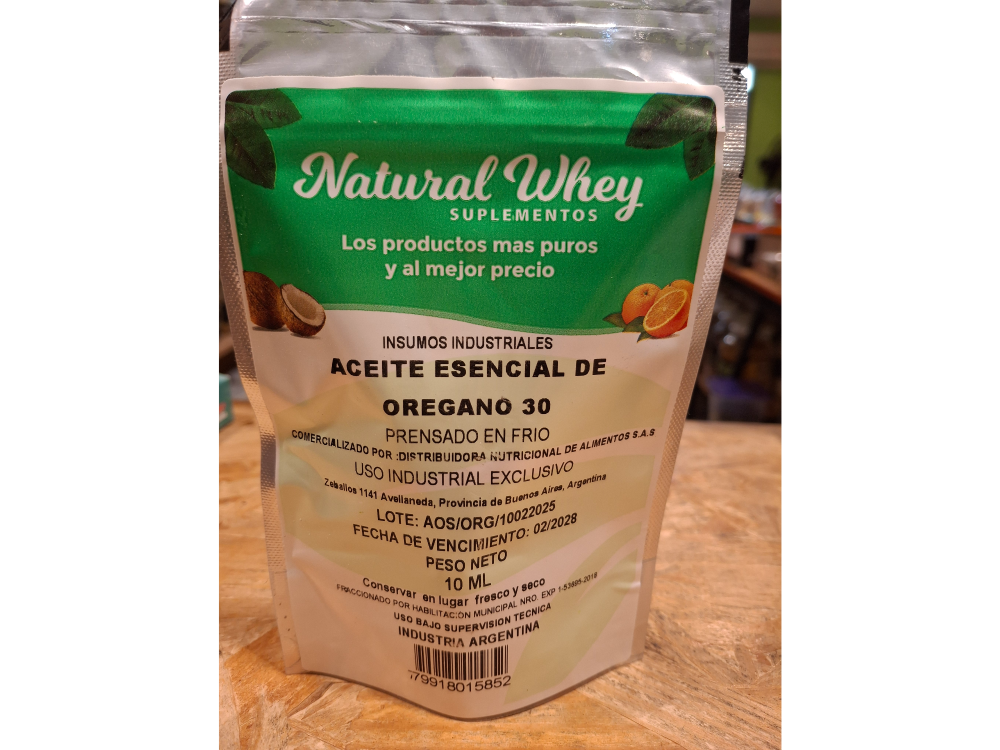 Aceite de orégano 30%