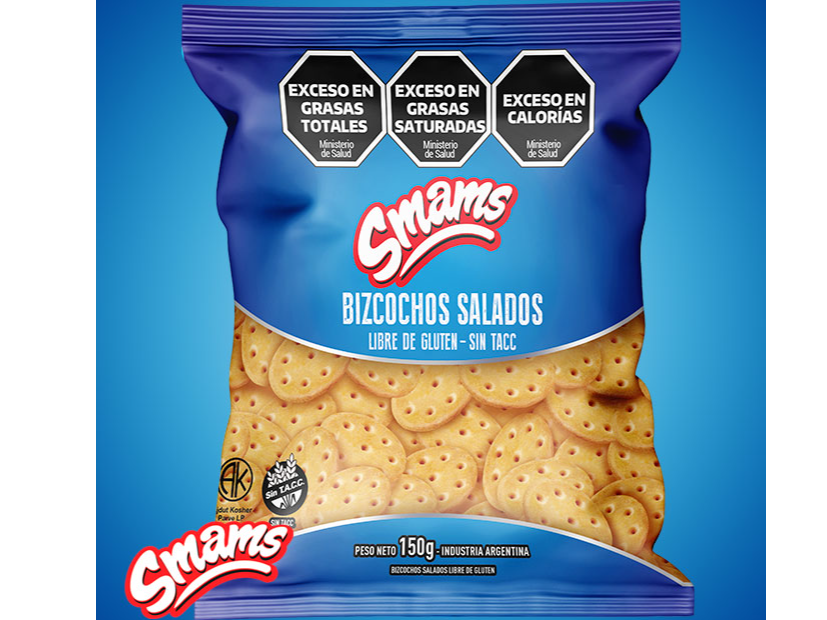 Smams Bizcochitos Salados x 150 grs