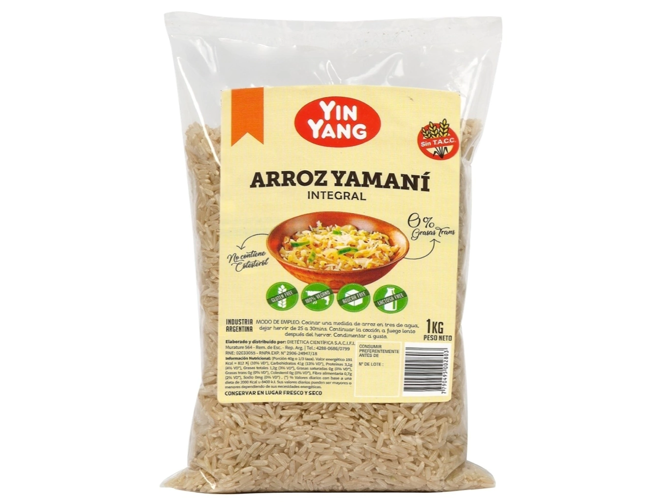 Arroz yamani integral yin yang x 1 kg