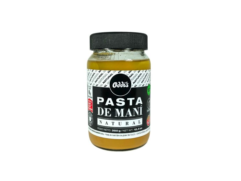 ODDIS – PASTA MANI NATURAL X350 G