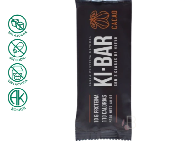 Barras Proteicas Ki Bar Cacao 40 g