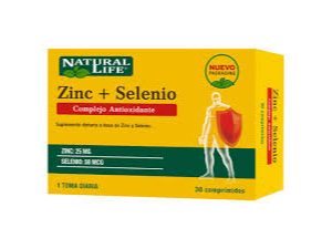 Zinc + Selenio Complejo Antioxidante  X 30 Comp