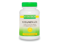 Vitamina D3 1000 X 30 Comprimidos Vita Tech