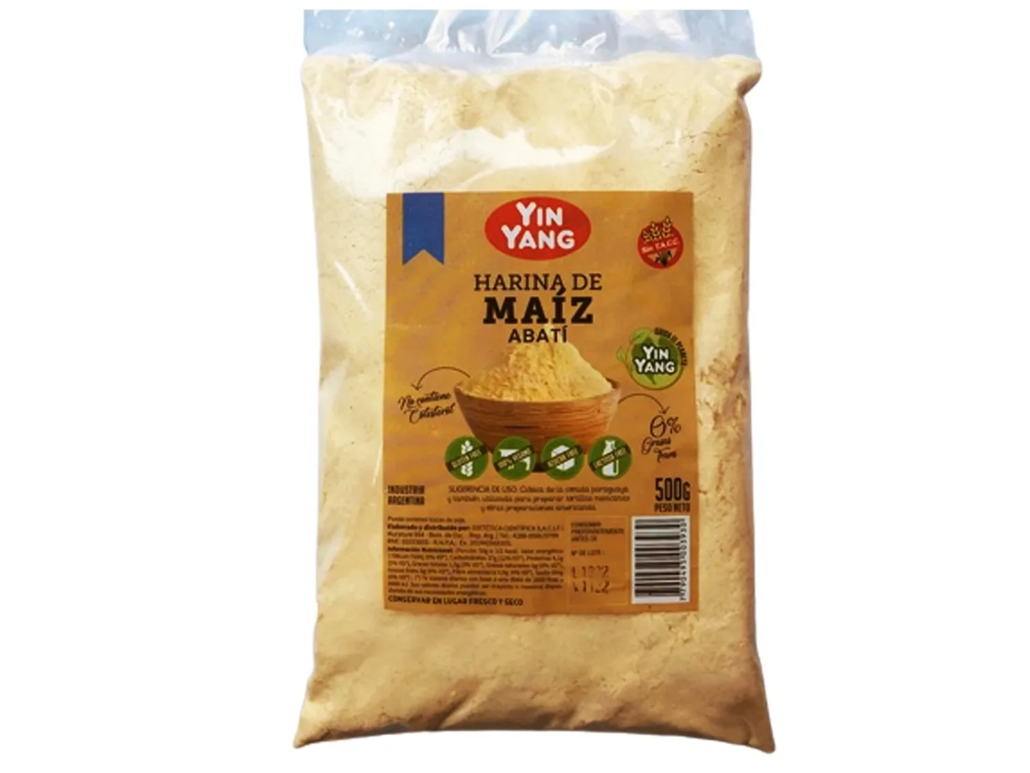 Harina de maiz paraguayo x 500 grs