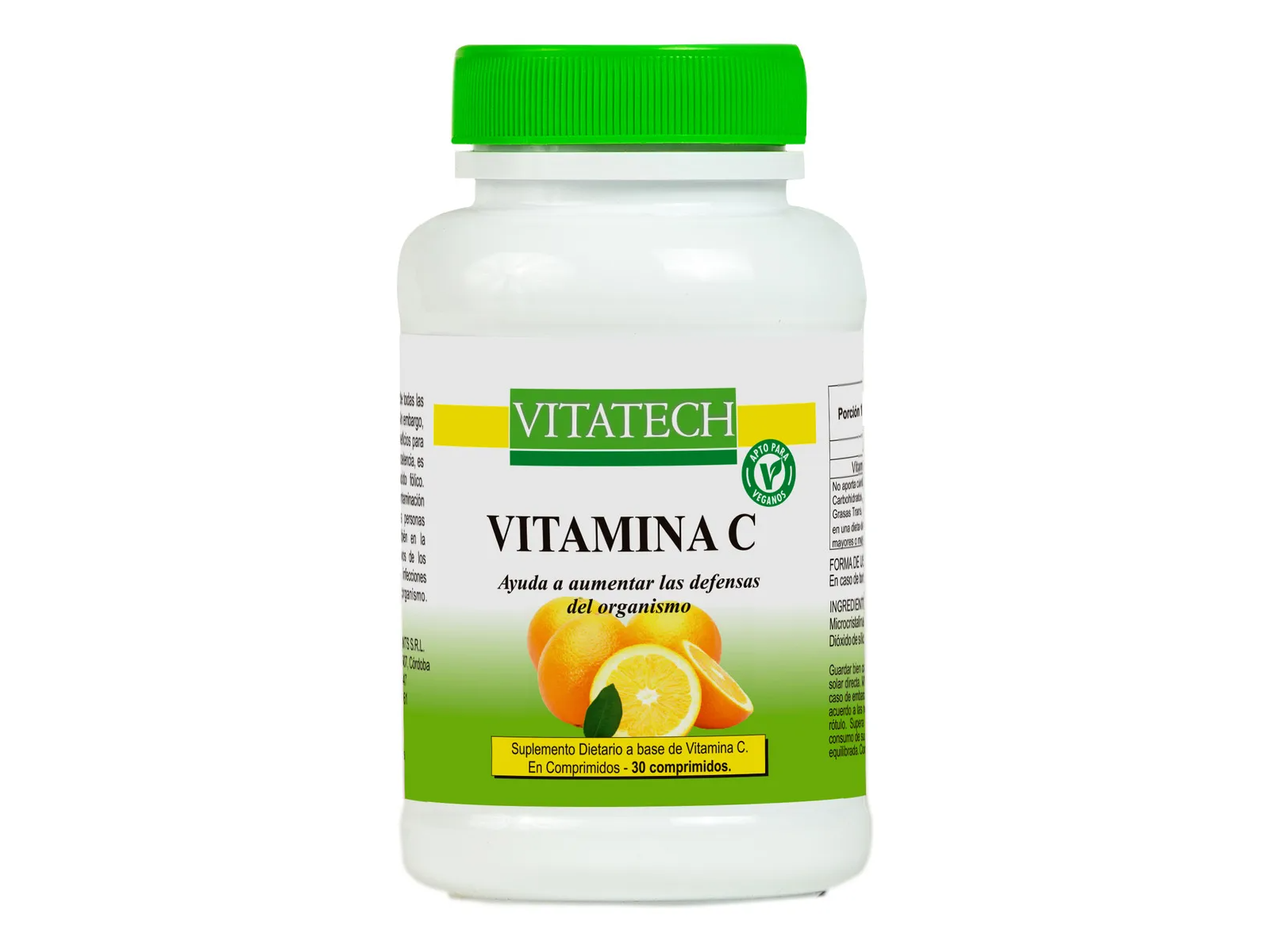 Vitatech vitamina C x 30 comp