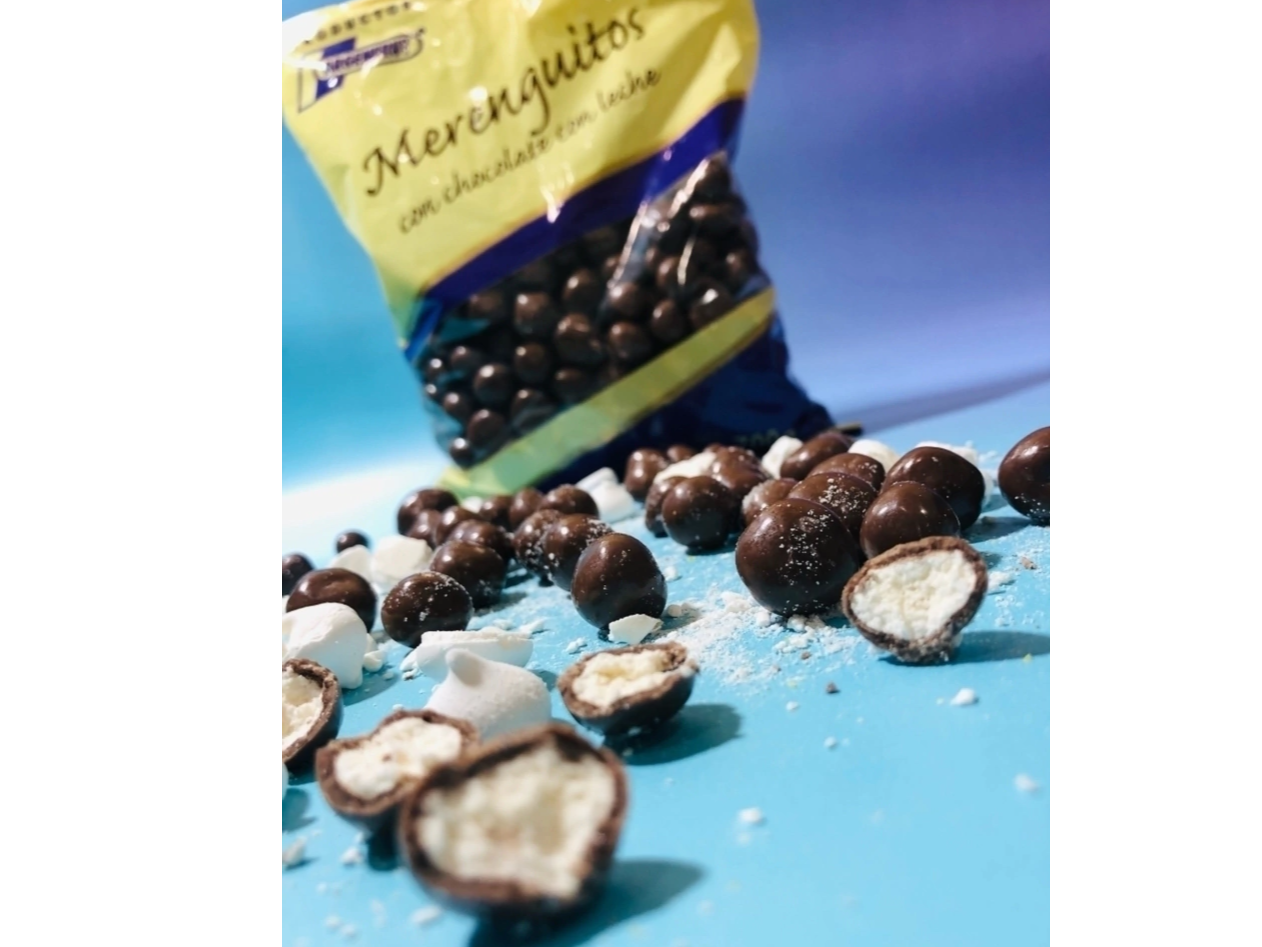Merenguitos Bañados en Chocolate x 100 grs