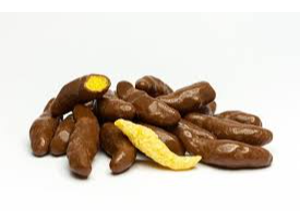 Bananitas con chocolate x 100 grs