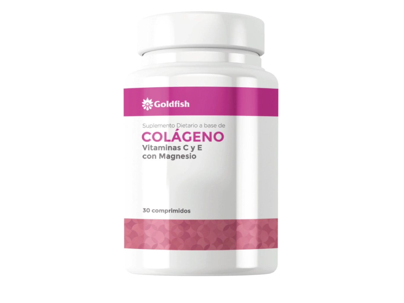 Colágeno con Magnesio y Vitaminas C y E x 30 Comprimidos Goldfish