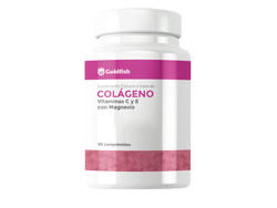 Colágeno con Magnesio y Vitaminas C y E x 30 Comprimidos Goldfish