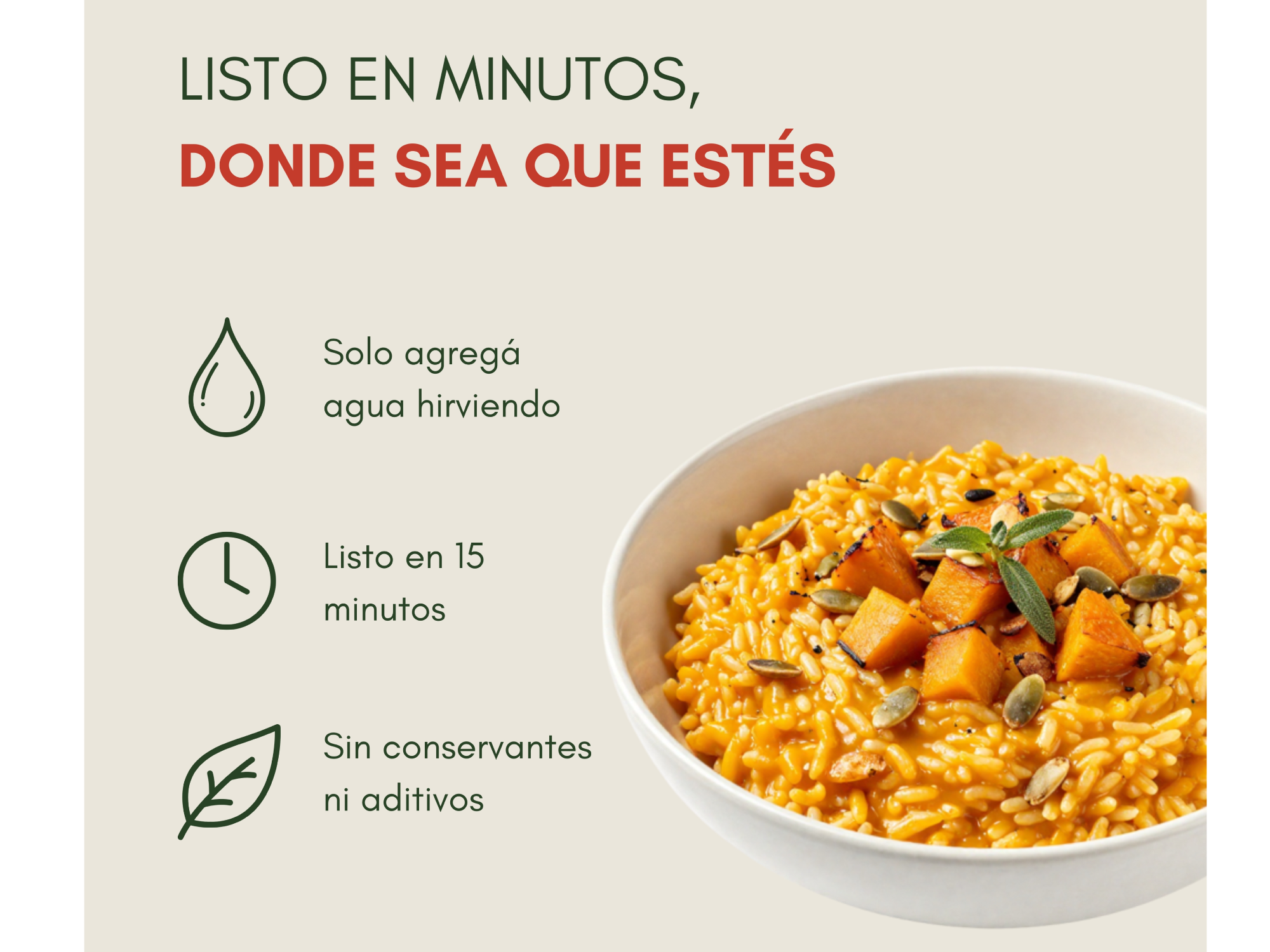 Risotto de Zapallo