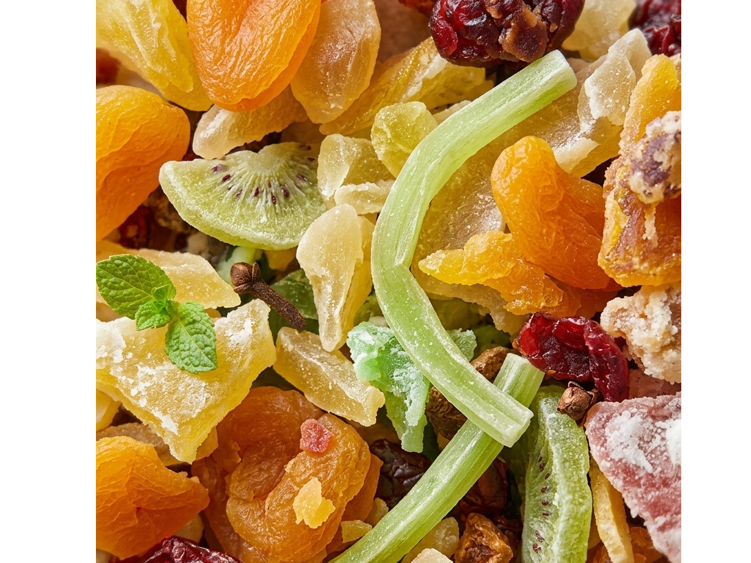 Fruta glaseada