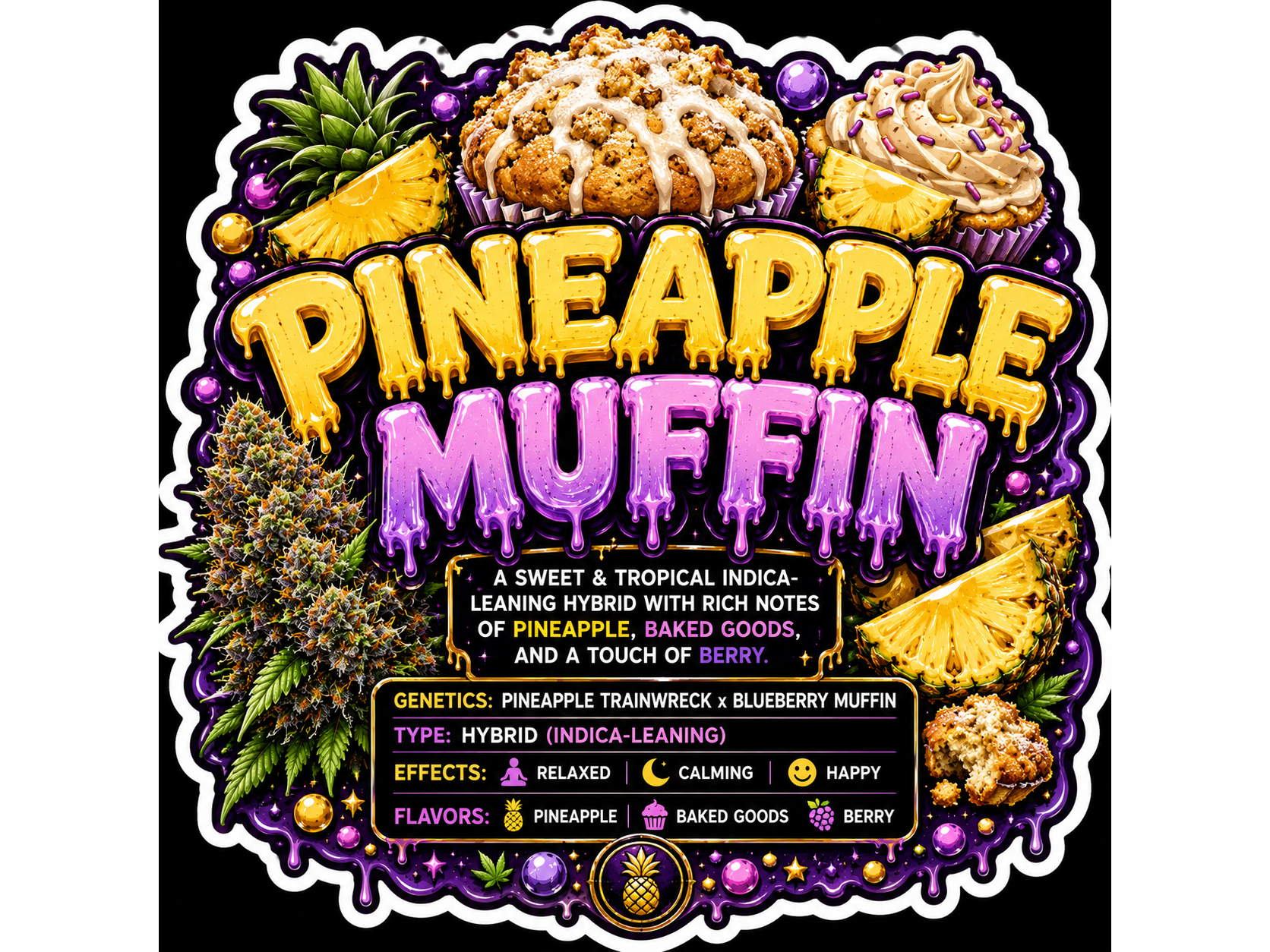 Pineapple Muffin