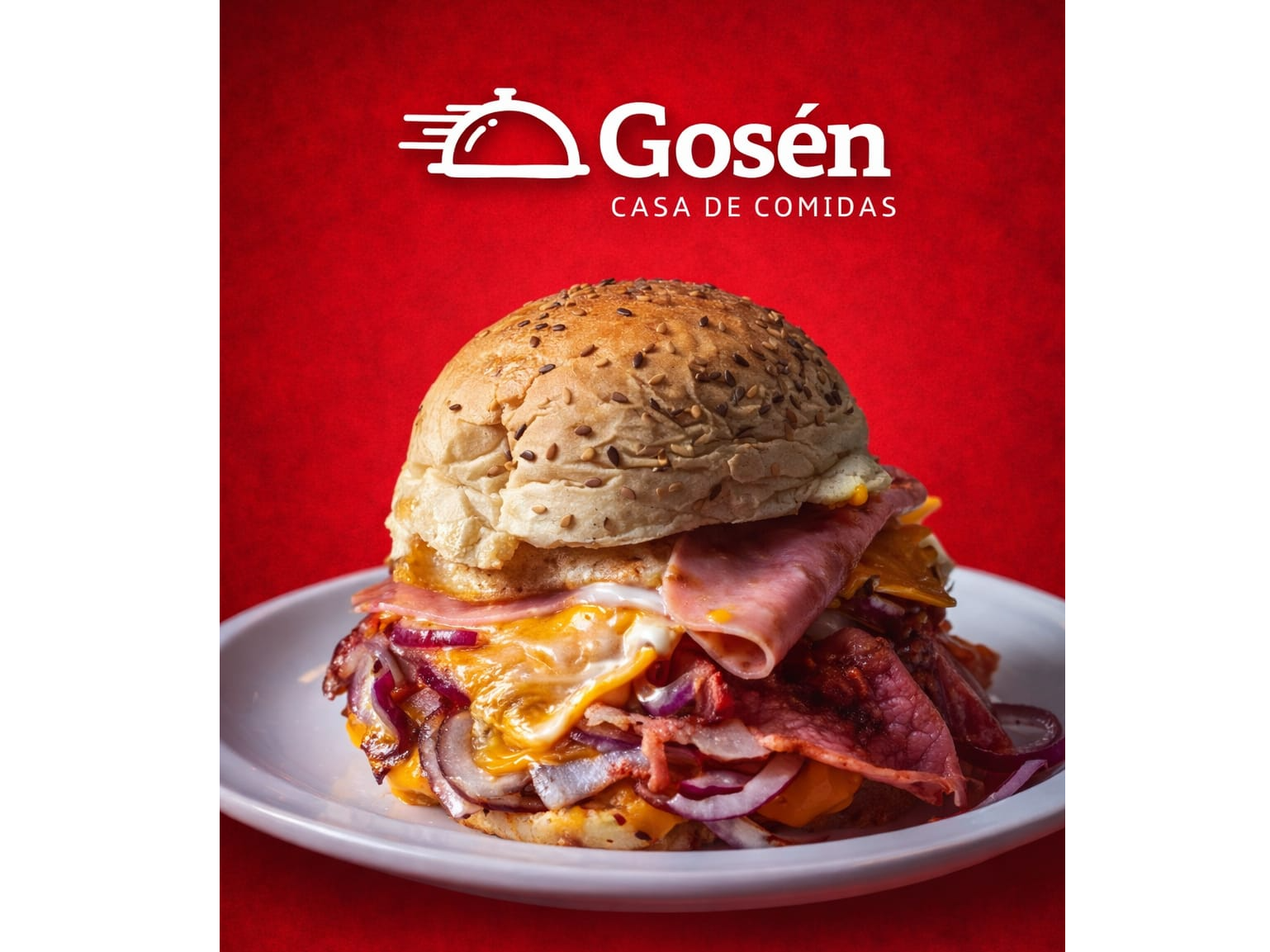 Hamburguesa GOSEN + Papas fritas PROMO X 2