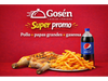 1 POLLO + PAPAS FRITAS GRANDES + 1 GASEOSA 2L (PEPSI O 7UP ) DE REGALO
