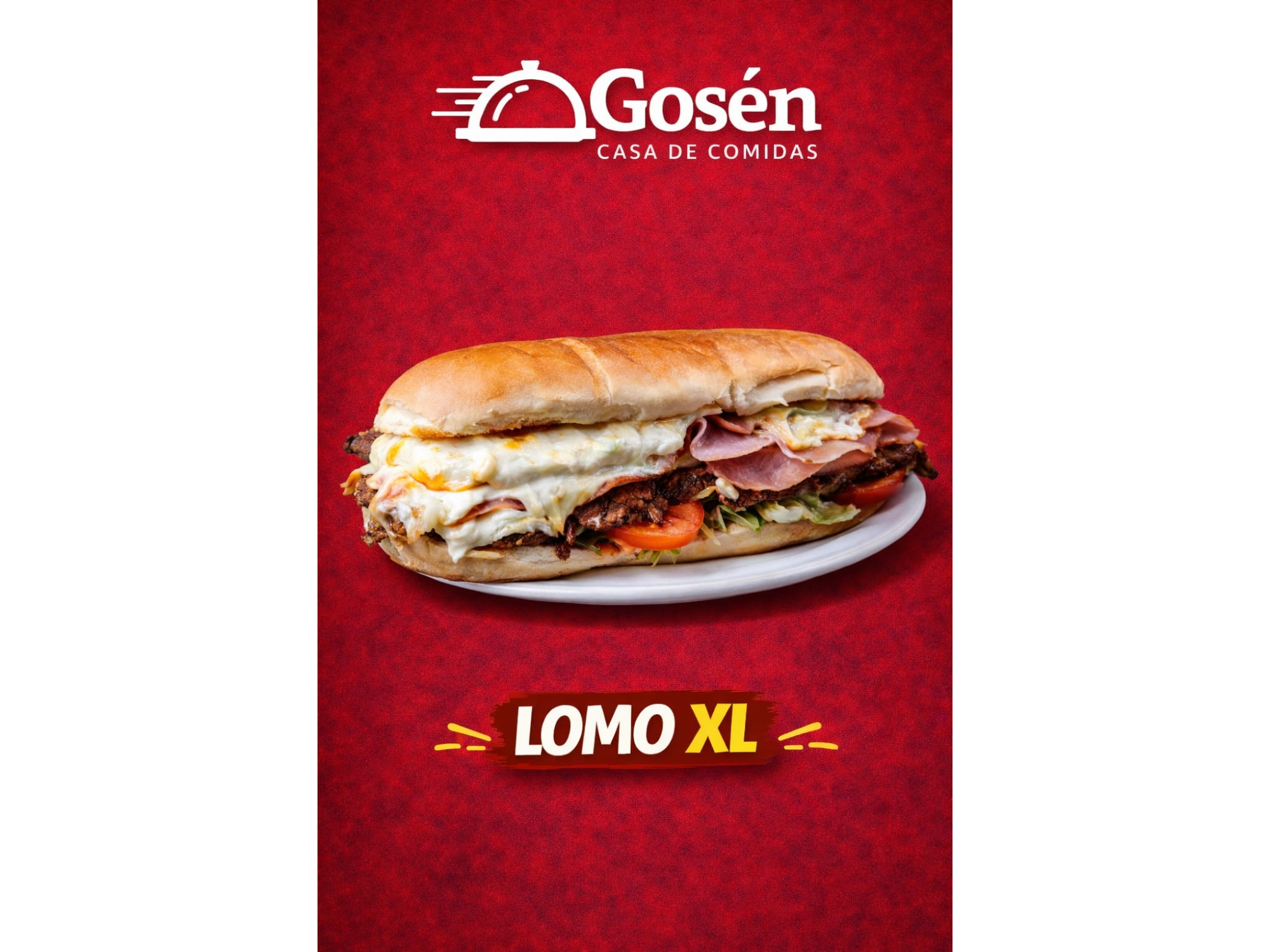 Lomito Mexicano + Papas fritas