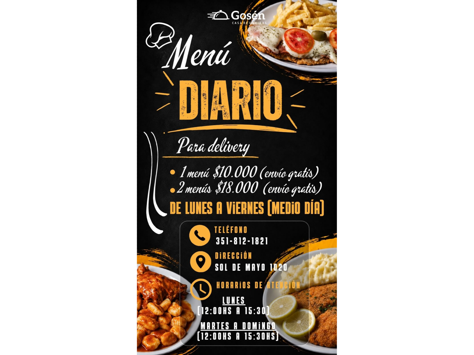 PROMO MENU DELIVERY