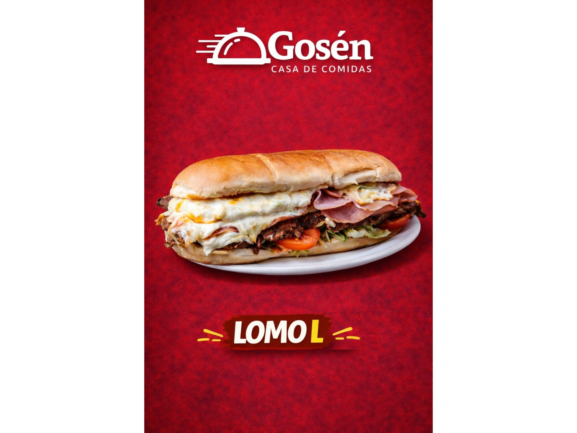 Lomito L + Papas fritas