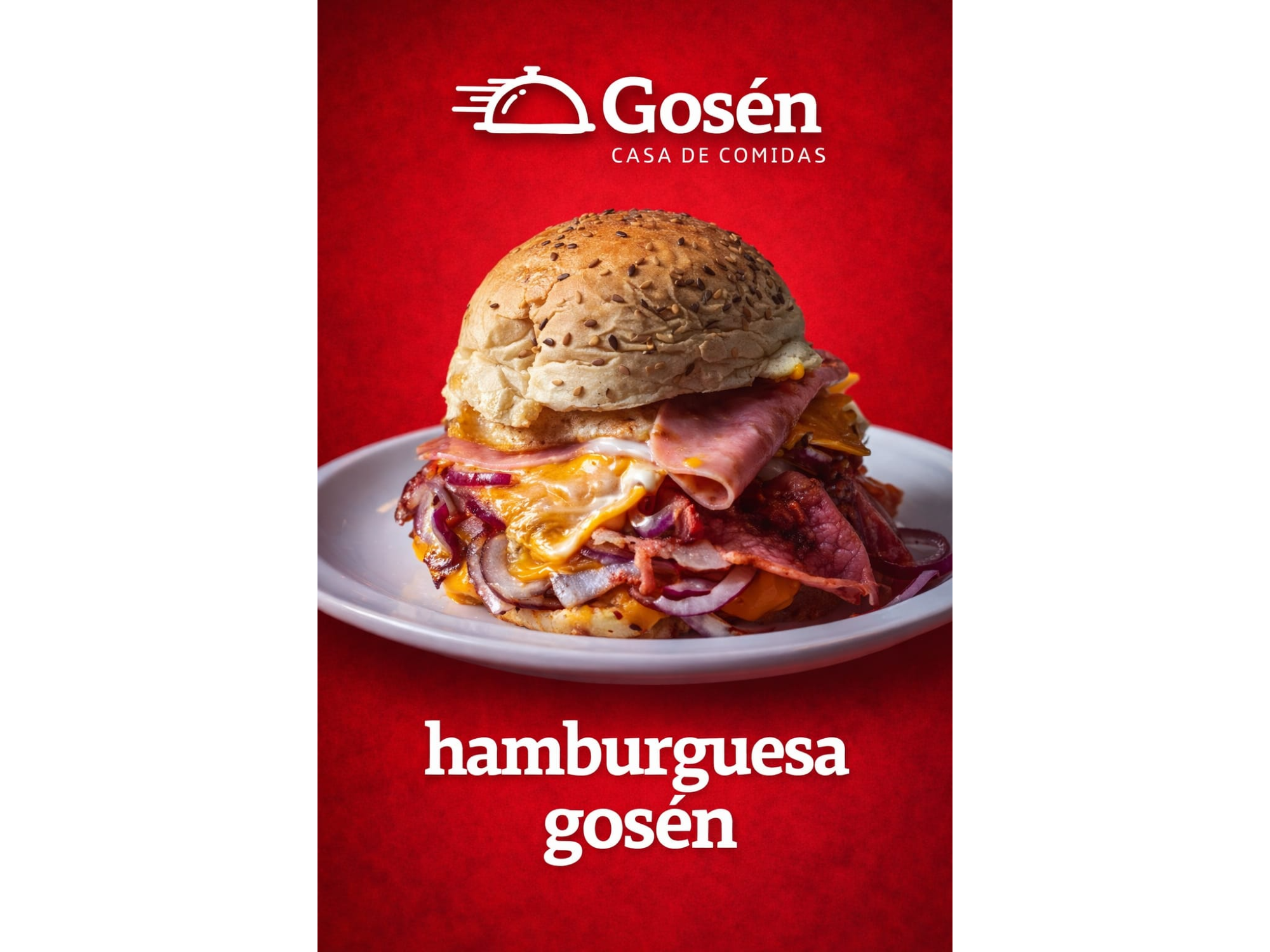 PROMO 2 BURGUER GOSEN + 1 GASEOSA 2LT