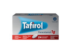 TAFIROL 1 GR tira x 8 unidades