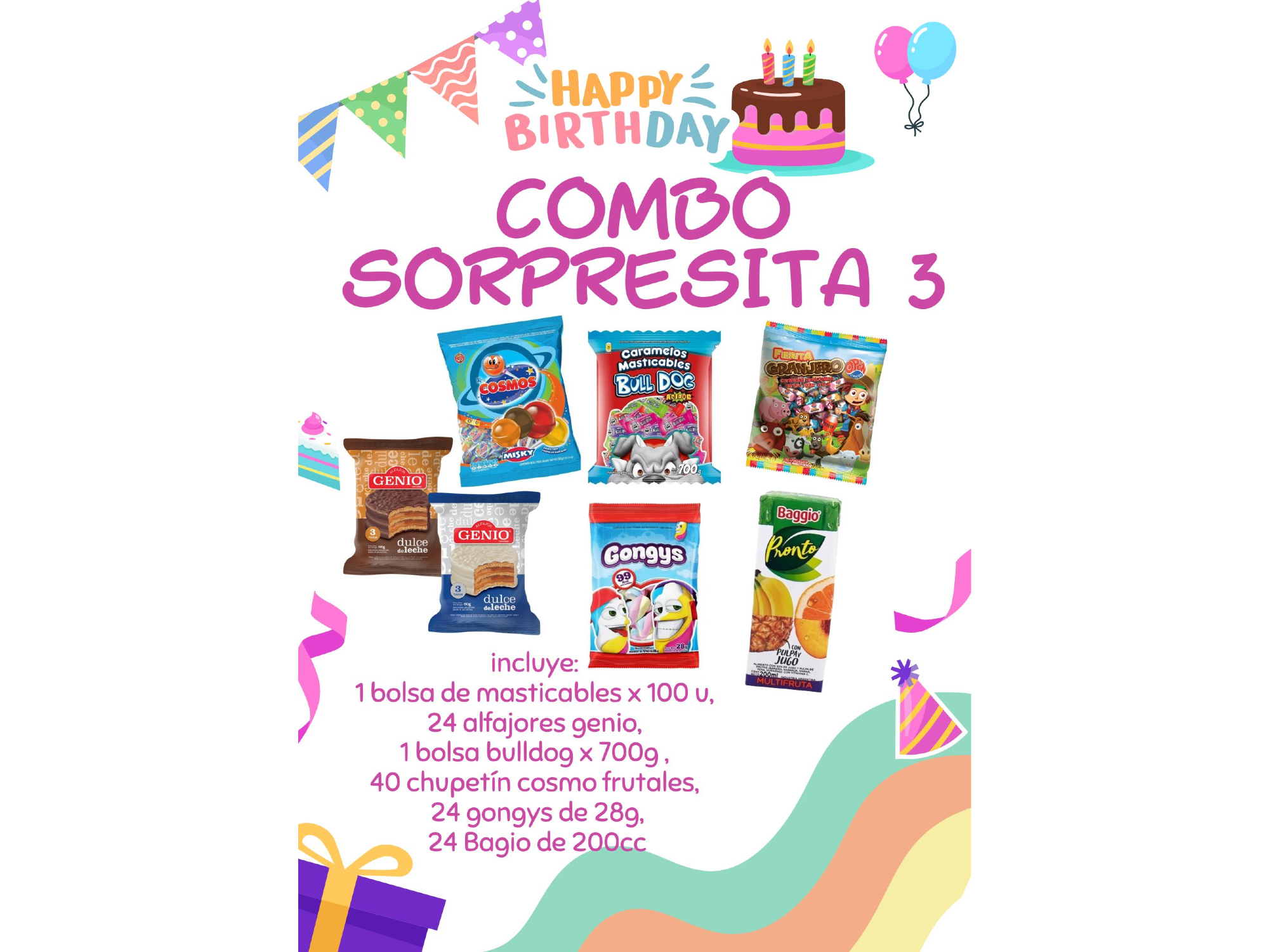 COMBOS DE SORPRESAS N°3